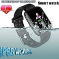 thumbnail image 4 of Montre Intelligente Étanche avec Affichage de la Fréquence Cardiaque et de la Pression Artérielle, Suivi de la Forme Physique Smartwatch 116 Plus Écran Couleur, 4 of 5