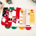 thumbnail image 3 of Chaussettes d'Hiver Bas de Noël Chaussettes de Sol Chaussettes en Polyester Femmes Chaussettes Chaussettes en Fibre de Sol pour les Femmes Fille Cadeau, 3 of 8