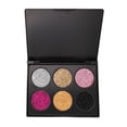 thumbnail image 1 of profesion 6 Color Glitter Eyeshadow Shadow Cosmetic Shimmer Set UN, 1 of 9