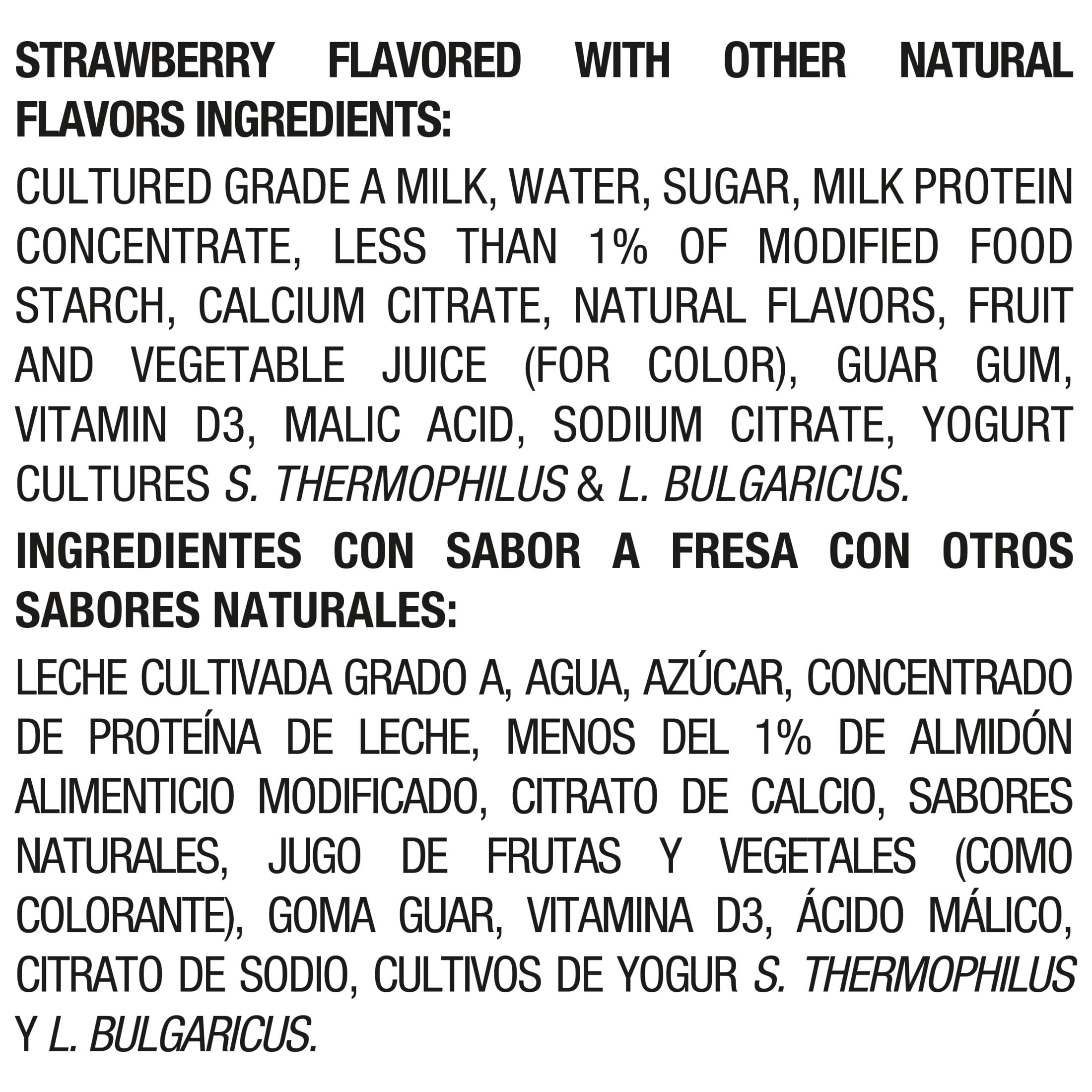 Danonino Strawberry Dairy Snack, 1.76oz, 6 Count
