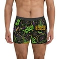 thumbnail image 2 of Goofa Carnival Mardi Gras3 Printed Men's Boxer Briefs Underwear, Moisture-Wicking Underwear, Trunk,Soft and Breathable Cotton Underwear-Large, 2 of 9