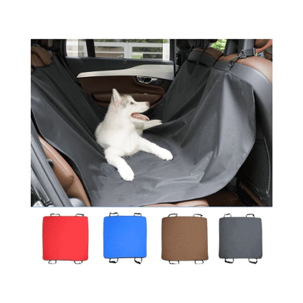 Funda para asiento de coche para perro, alfombrilla para coche, funda para asiento delantero de perro, 135 x 142 cm, color negro