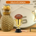 thumbnail image 3 of FONDOTIN Ceremony Trophy Cup Plastic Trophies Yellow Gold 1 Set 8.2X3.1X1.8In, 3 of 8