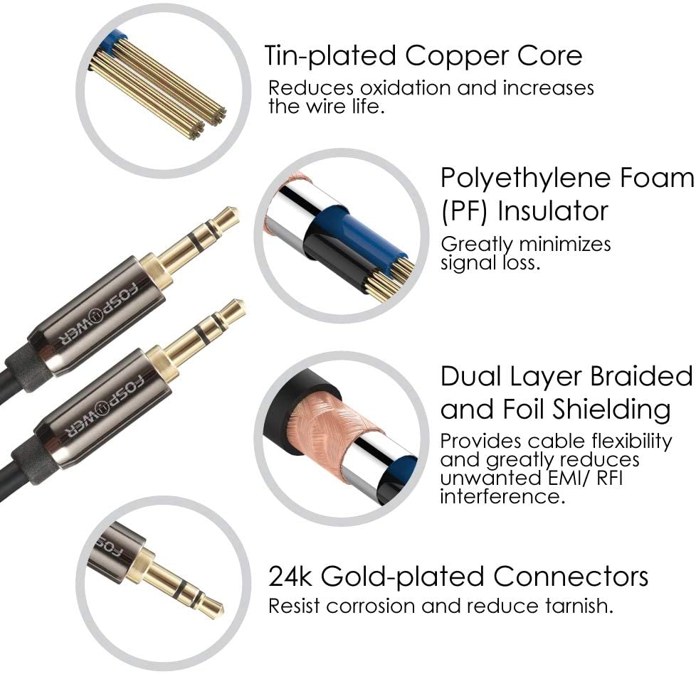 Aux Audio Cable Cord 