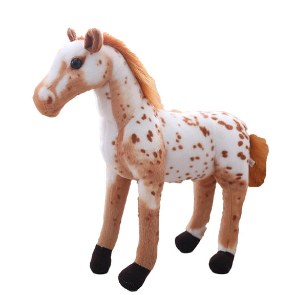 BESTSKY Horse Toys,30cm Realistic Pony Horse Stuff,Soft Fill Safe and Odorless Horses Toys for Girls,Style1