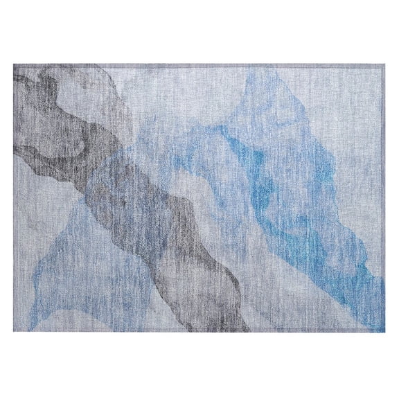 Dalyn Rugs Machine Washable Indoor/Outdoor Chantille ACN2109 Sky 1'8" x 2'6" Rug