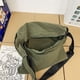 thumbnail image 4 of Bolsos de hombro de lona lavada retro Bolso bandolera grande Hobo (Verde militar), 4 of 8