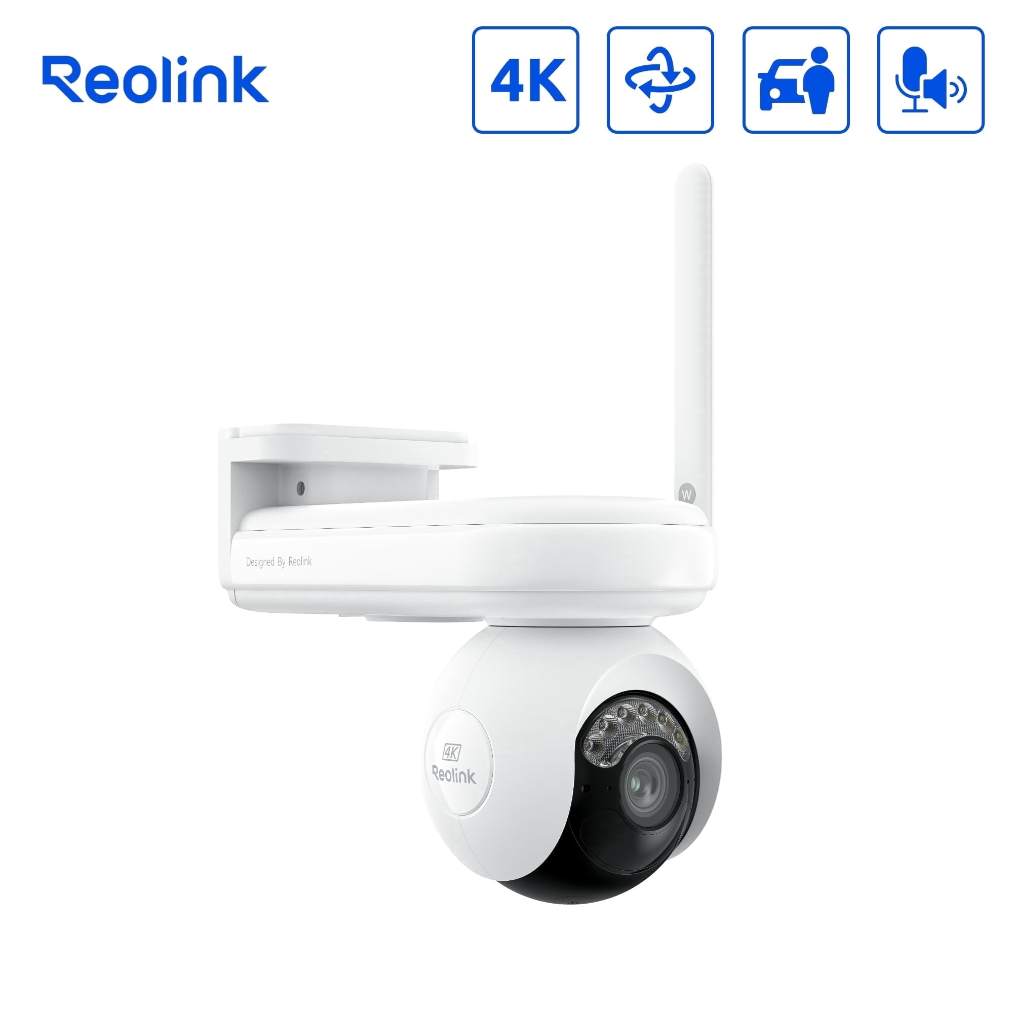 Reolink Altas PT Ultra 4K 360° PT Outdoor Security Camera, Color Night Vision, Smart Detection, Auto-Tracking