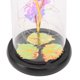 thumbnail image 5 of Rose in Glass Dome with Lights LED Artificial Rose Flower Gifts Light Up Rose in Glass Dome for Women Mom Grandma Wife Pink, 5 of 5