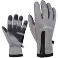 thumbnail image 1 of Gants d'Hiver pour Hommes Femmes Écran Tactile Gants Imperméables Gants en Polaire Chaude pour Conduite Cyclisme Randonnée, 1 of 4