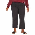 thumbnail image 4 of Banana Republic Ladies' Slim-Straight Capri Pant (True Black, 18), 4 of 6