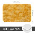 thumbnail image 2 of Haiem nachos cracker Pattern Front Door Mat Indoor Outdoor Entrance, Waterproof All-Season, All-Weather Doormat, Durable Flannel Fabric, Fade Resistant, Low Profile, 16x24in, 2 of 7