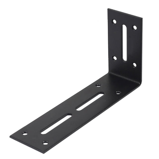 1 Pcs Supports d'Étagère d'Angle Réglables en Forme de L Industriel Robuste