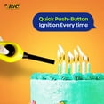 thumbnail image 3 of BIC Mega Utility Lighter  Plastic 6cm Wand Long Reach Lighter, Push Button Lighter for BBQ & Candle ( Pack of 3), 3 of 8