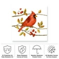 thumbnail image 3 of Jane Maday 'Birds And Berries III' Outdoor Canvas 18x24, 3 of 5