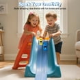thumbnail image 6 of KAIPARA Race Track Toy for Kids, 12.8ft Flexible Car Track Set with 360° Rotating Track, 4 Pull-Back Cars & Suction Cups, Portable Race Car Play Set, Gift for Boys and Girls Ages 3+, Blue, 6 of 10