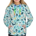thumbnail image 3 of KLL Sea Life for Womens Pullover Hoodie with Pocket Hooded Long Sleeve Shirts Sweatshirt for Women-X-Large, 3 of 7