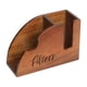 thumbnail image 3 of Organizador de filtros de café de madera, diseño vintage, caja decorativa, soporte para filtros de café en forma de cono para encimera de oficina, 3 of 9