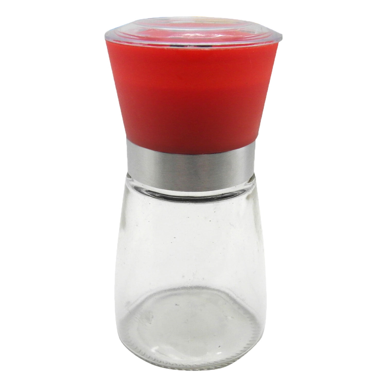 TrendBox Red Salt & Pepper Grinder Mill Adjustable Rotor Coarseness