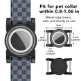 thumbnail image 2 of YUNOVA IPX8 Waterproof AirTag Dog Collar Holder, DIY Personalized Case, Compatible with Apple AirTag, Fits 0.8-1.06" Collars for Dog Cat, 2 of 7
