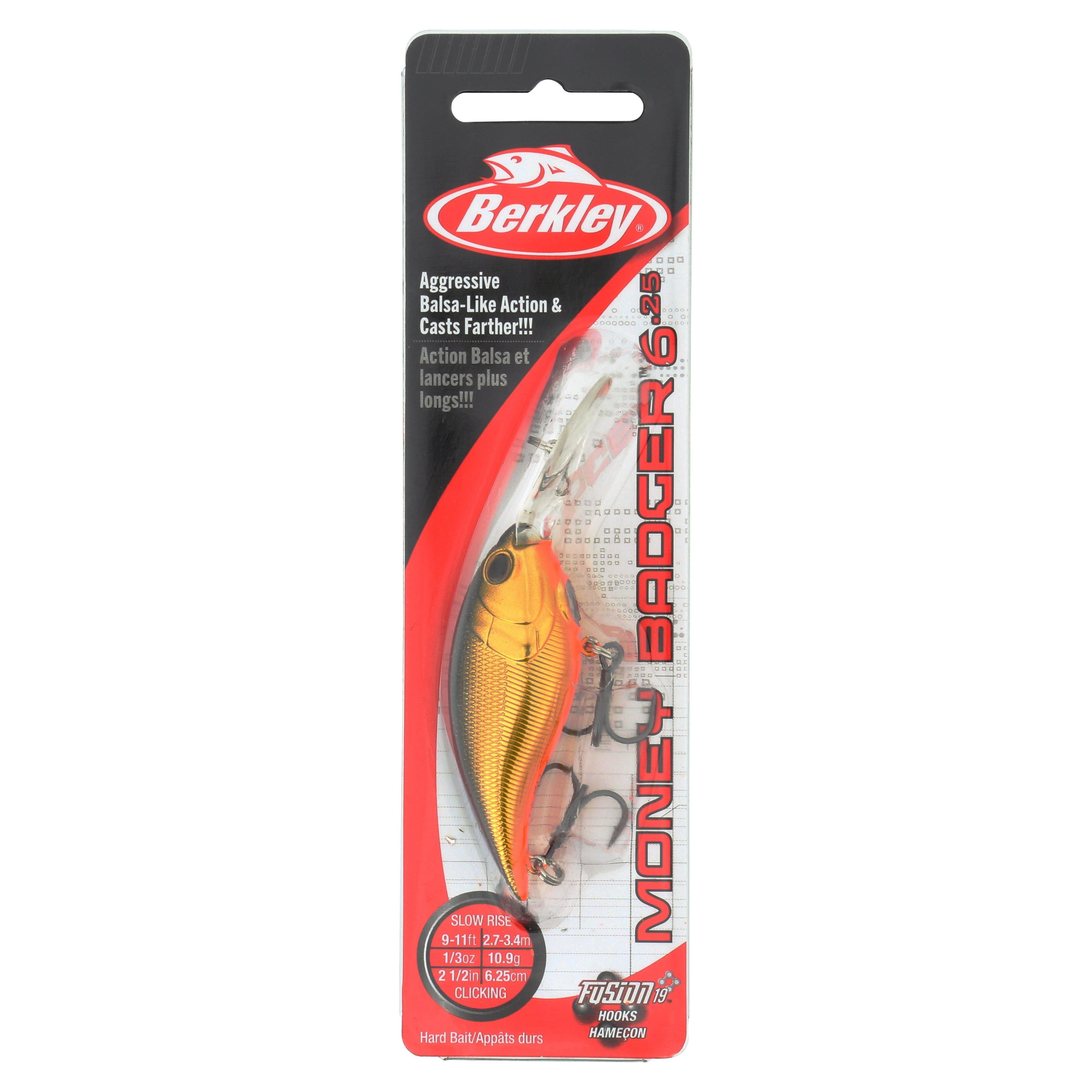 Berkley Money Badger, 6.25, Black Gold