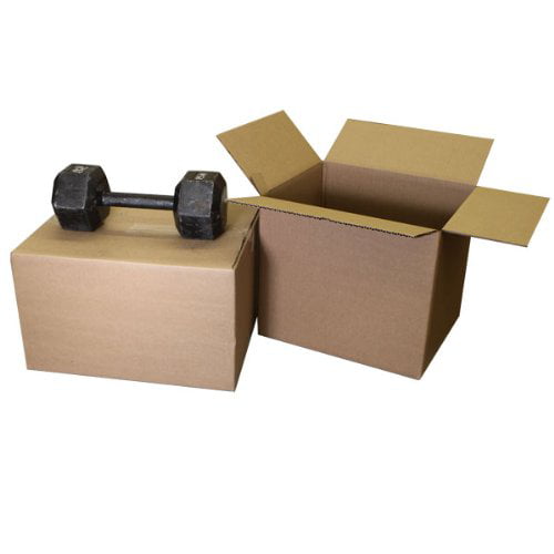 Heavy Duty Moving Boxes 1.75 Cubic Space 18x14x12 Pack of 10 Only by The Boxery 