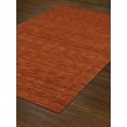 thumbnail image 4 of Dalyn Rafia Area Rug RF100MA Mandarin Solid Striation 8' x 10' Rectangle, 4 of 4