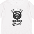 thumbnail image 4 of Inktastic I Love My Bearded Uncle Boys or Girls Long Sleeve Toddler T-Shirt, 4 of 5