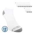 thumbnail image 1 of Fruit of the Loom Tin Caballero Unitalla Algodón Afelpado Blanco 12 pares, 1 of 3