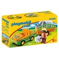 thumbnail image 2 of PlayMobil 1.2.3 Vehículo zoológico con rinocerontes Playmobil Playmobil, 2 of 2