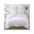 thumbnail image 4 of Laura Ashley Norah Midweight Comforter Set USHSA51254390 - White, 4 of 4