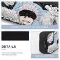 thumbnail image 6 of Jujutsu Kaisen Satoru Gojo 3 Piece Backpack Set with Lunch Bag Pencil Case, High Capacity Bookbag with Lunch Box Pen Box for Man Women Workplace Travel, 6 of 8