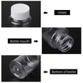 thumbnail image 7 of 18 Pcs Plastic Empty Pill Bottle, 80ml Clear Medicine Prescription Container with Caps for Liquid Solid Powder Vitamin, 7 of 7