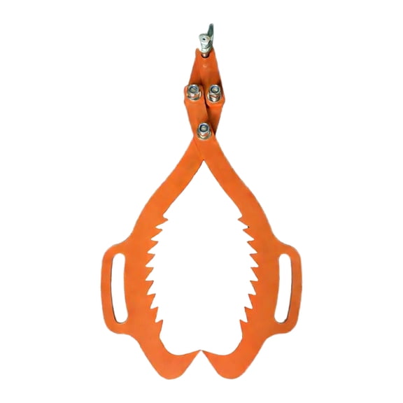 Heavy Duty Log Grabber With Claws For Firewood Handling Up To 110 Pounds