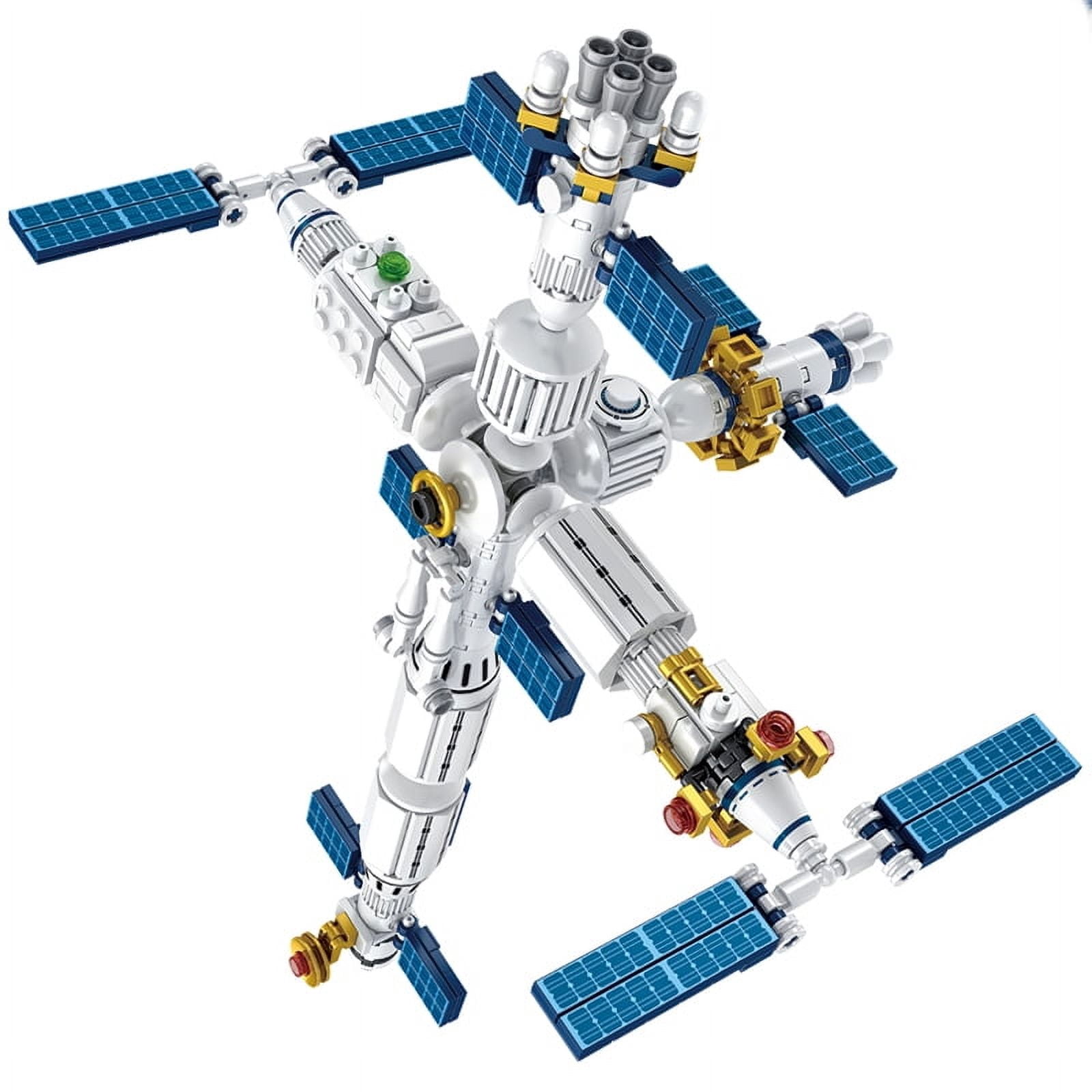 Contixo Aerospace Space Station Building Blocks for Toddlers and Kids, Educational STEM Toys Set, 573-Piece