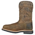 thumbnail image 2 of HOSS Men’s Composite Toe Waterproof Pull-On Work Boot Slip Resistant EH Brisbee Distressed Brown, 2 of 7