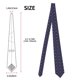 thumbnail image 2 of Balery Cute Shark Corbata Clásica de Seda para Hombre, Corbata Tejida Jacquard, Corbatas Formales para Negocios y Bodas, 2 of 7