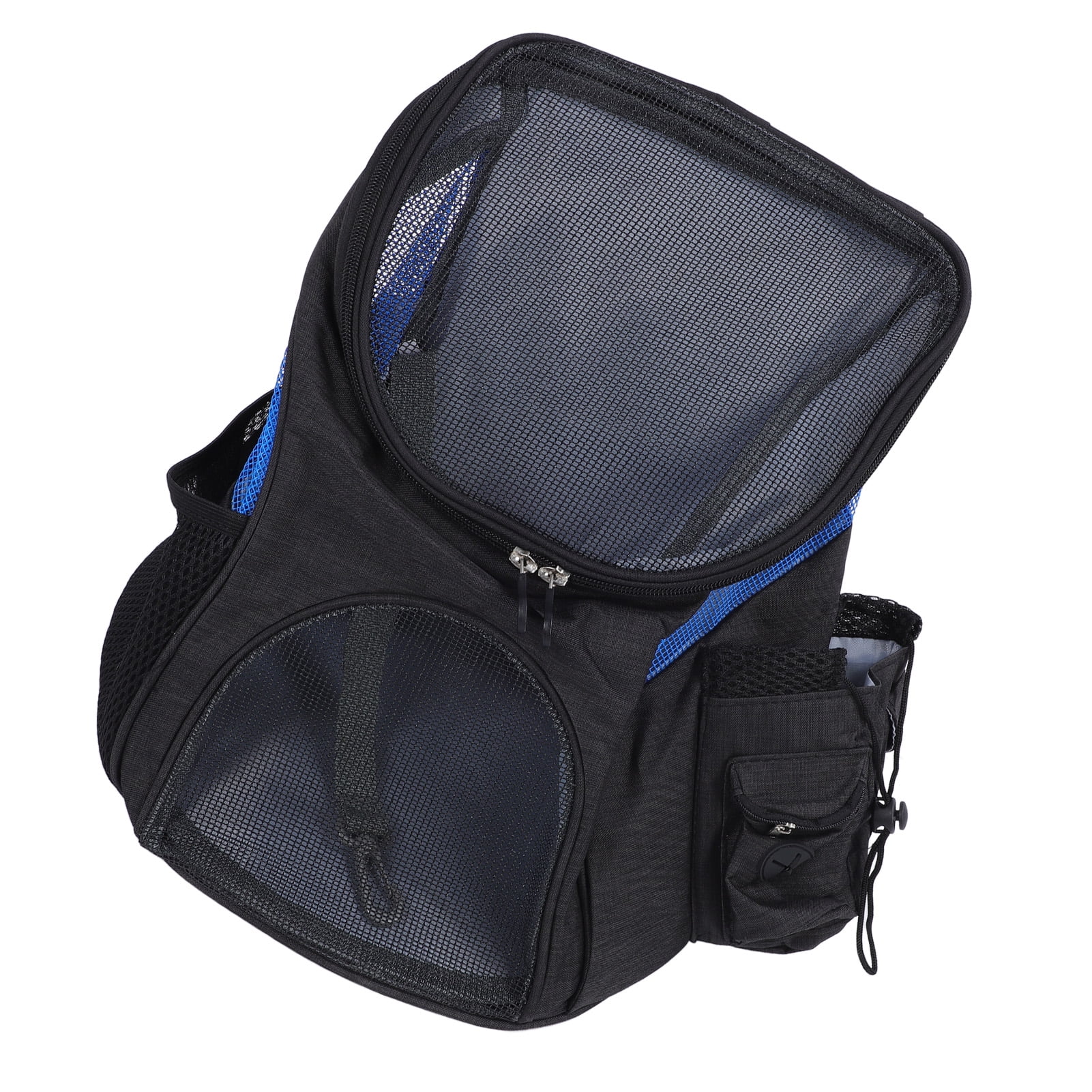 Cat Backpack Carrier, Spacious Breathable Mesh Convenient Pet Carrier Backpack Foldable Portable Pet Travel Carrier Backpack for Travel Outdoor