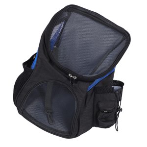 Foldable Pet Carrier, Breathable Mesh Dog Backpack Carrier with Ventilated Design for Outdoor Travel Hiking Camping Carrying