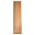 thumbnail image 1 of WE Games 2 Track Cribbage Board - Solid Oak Wood Sprint Style with Metal Cribbage Board Pegs, Travel Cribbage Board Game Set, 1 of 4