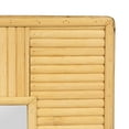 thumbnail image 4 of Creative Co-Op Bamboo Square Wall Mirror, Natural, 4 of 9