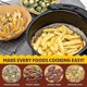 thumbnail image 4 of Revestimiento de papel desechable para freidora de aire compatible con hornear, cocinar, freidora de aire A, 4 of 5