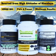 GoodlifePick Himalayan Shilajit Capsules 10,000mg, 90 Count - Natural Energy & Vitality