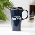 thumbnail image 3 of Seattle Seahawks 17oz. Travel Latte Mug with Gift Box, 3 of 3