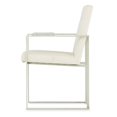 thumbnail image 4 of Michael Amini Laguna Ridge Dining Arm Chair - Brushed Silver/Oak, 4 of 6