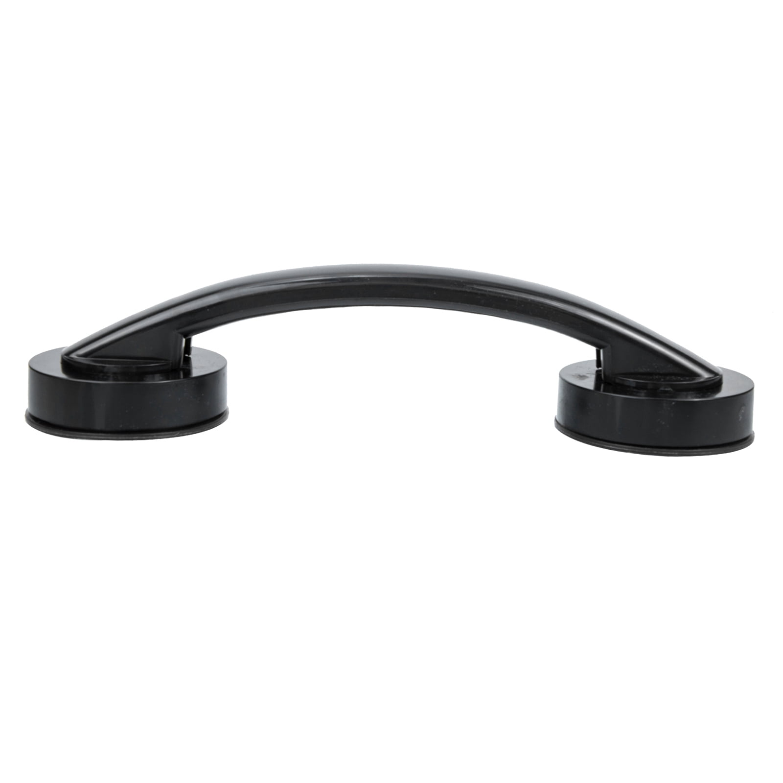 Luxshiny Bathroom No Drilling ABS Adhesive Grab Bar Black for Strong Support and Safety
