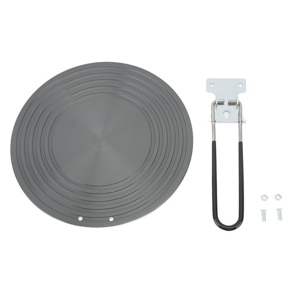 Placa difusora de calor de aleación de aluminio, placa de conducción de calor para estufa de gas, estilo plegable, 6mm de espesor, 24cm