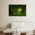 thumbnail image 2 of Elephant Stock Mossy Green Forest Wall Art - Horizontal Canvas Wall Art - Living Room Wall Decor - Nature Canvas - Green And Decor - 36" x 24", 2 of 8
