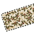 thumbnail image 5 of Set of 4 Cherry And Leaves Design placemats, Beaded Tablemats, Christmas Tableware 13X36 Inch, 5 of 10