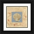 thumbnail image 1 of Phillips, Anita 15x15 Black Ornate Wood Framed with Double Matting Museum Art Print Titled - Fan Shell Postcard, 1 of 4